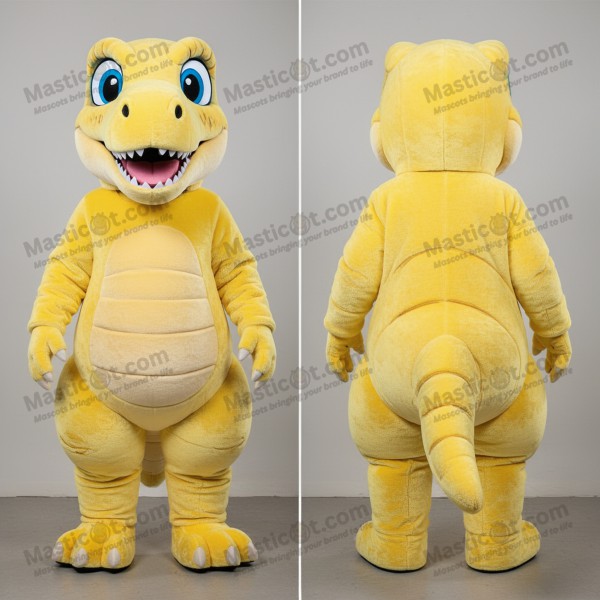 Żółty Kartonowy Utazaur z Mascot - Masticot.com