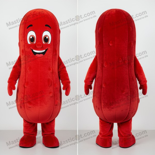Crimson Vine Cucumber Mascot - Masticot.com
