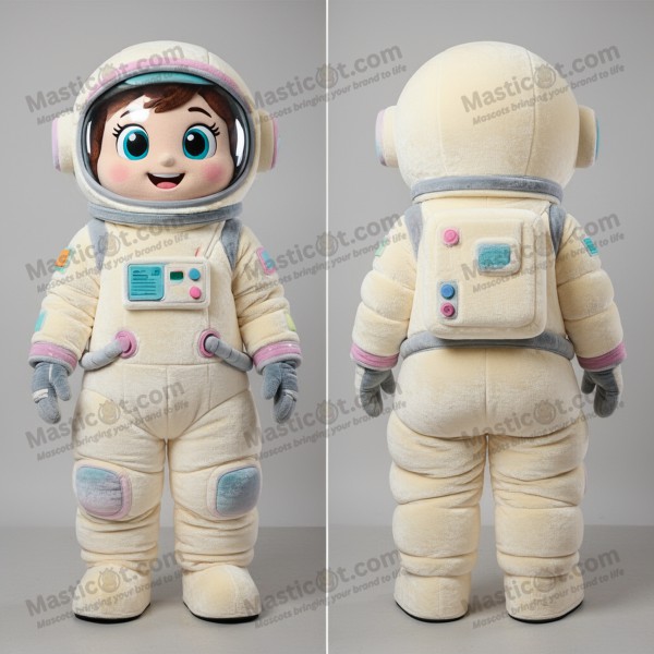 Roomzachte astronaut mascotte - Masticot.com