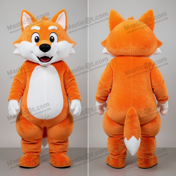 Terracotta broad shouldered say wolf mascot - Masticot.com