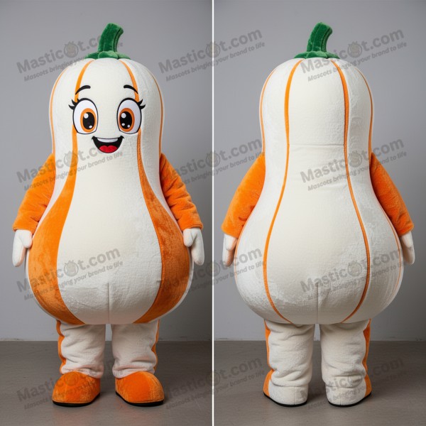 Plný dýňový maskot v smaragdově zelené - Masticot.com