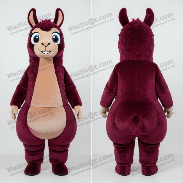 Mascotă din pluș din lână maro - Masticot.com