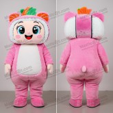 Pink plump sushi mascot - Sushi - MASTICOT_7141 - Masticot.com
