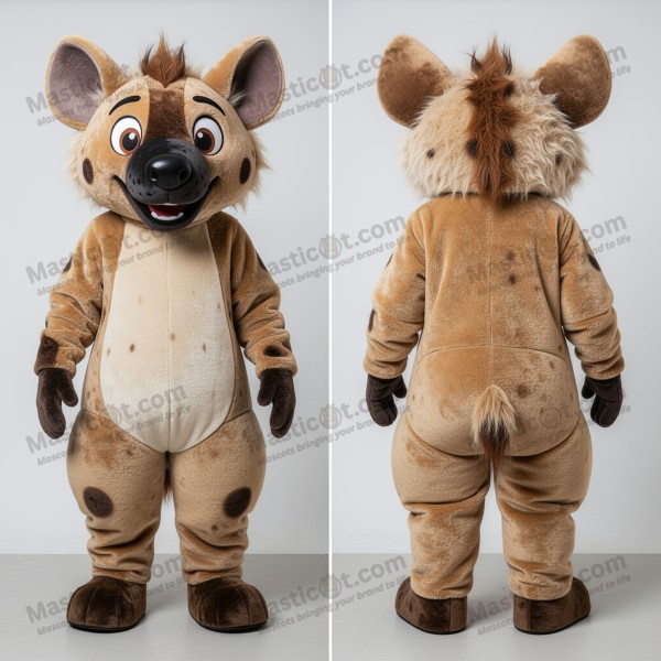 Tan Tegnefilm Hyene Maskot - Masticot.com