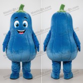 Tyrkysový sametový dýňový maskot - Squash - MASTICOT_7164 - Masticot.com