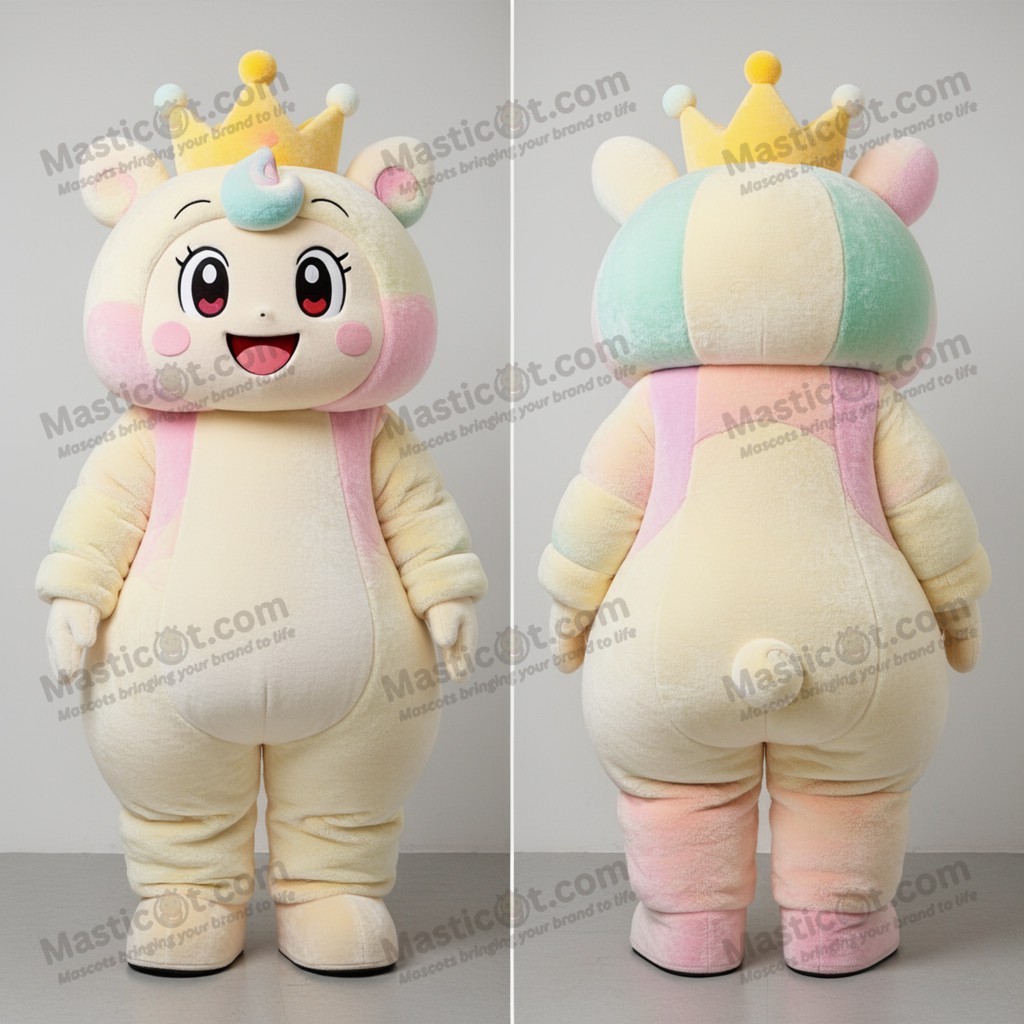 Fløjlsblød konge-maskot - Konge - MASTICOT_7180 - Masticot.com
