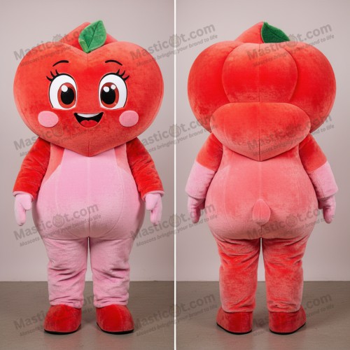 Sametová srdeční maskot - Srdce - MASTICOT_7228 - Masticot.com