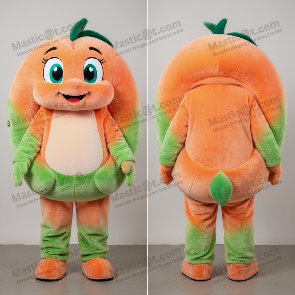 Perzik ronde hoefijzer mascotte - Masticot.com