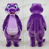 Vibrant purple scaled python mascot - Masticot.com