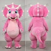 Mascotă triceratops jucăuș roz - Masticot.com