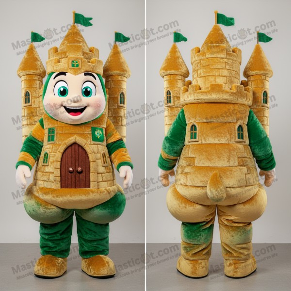 Zlatý Sametový Irský Hradní Maskot - Masticot.com
