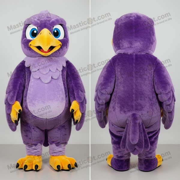 Violet velvety haasts eagle mascot - Haast'S Eagle -