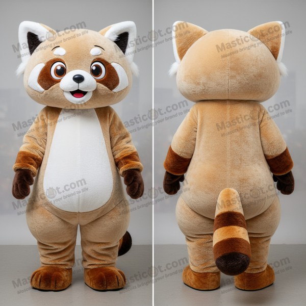 Myk og deilig rød panda maskot - Rød panda - Masticot.com