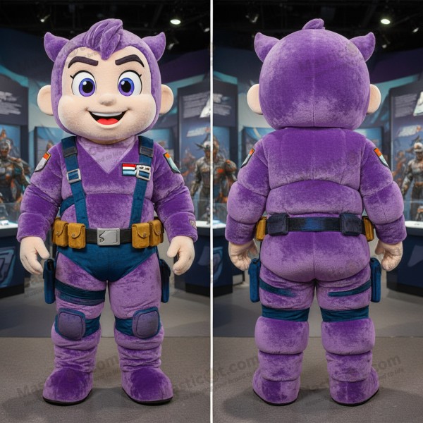 Mascotă Lavender Brave GI Joe - Masticot.com