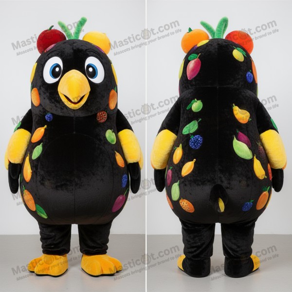 Emerald Round Kiwi Mascot - Masticot.com