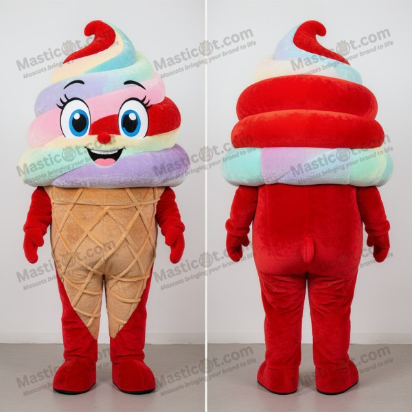 Crimson Swirl IJscoman Mascotte - Masticot.com