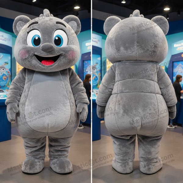 Charcoal Velvety Ceviche Mascot - Masticot.com