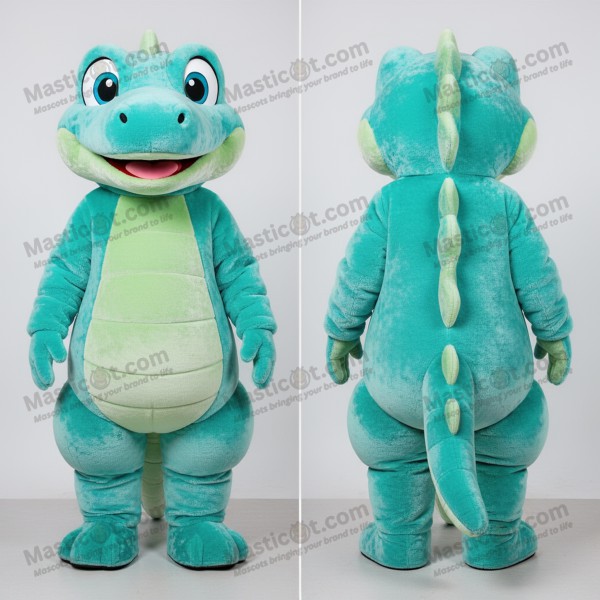 Turquoise Scaled Lizard Mascot - Masticot.com