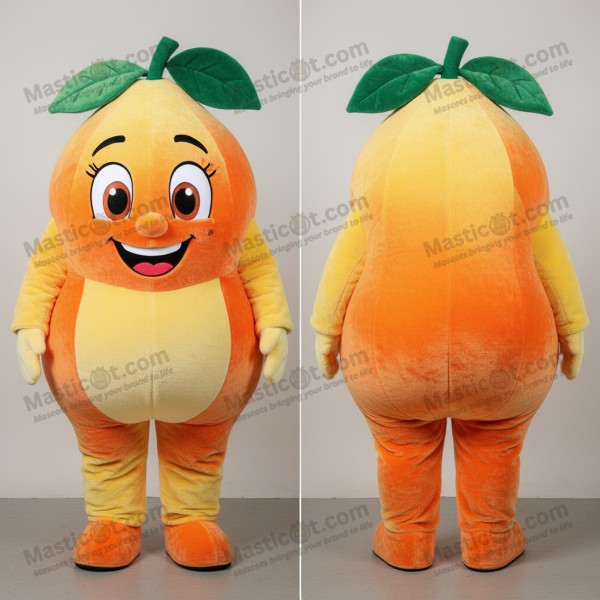Vibrant round grapefruit mascot - Masticot.com
