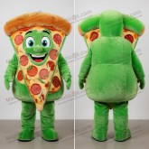 Grønn leken pizzamaske - Masticot.com