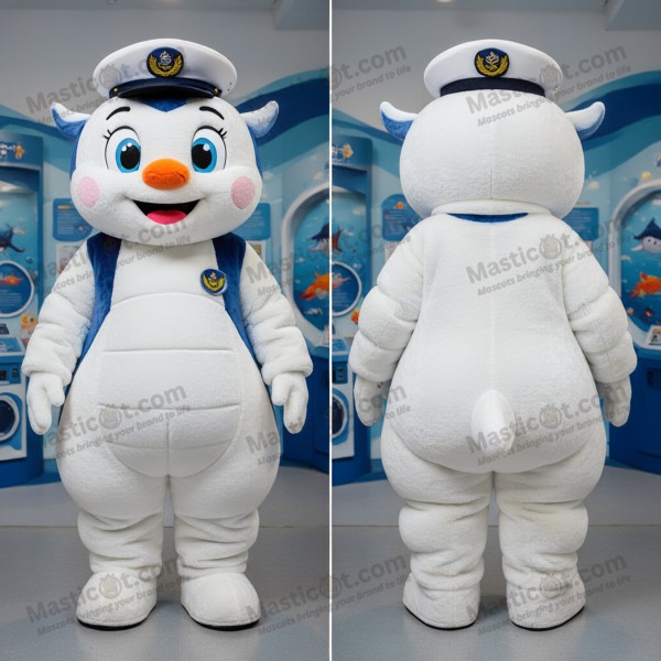 Navy tuxedo marine recon mascot - Masticot.com