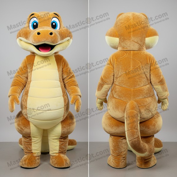 Anaconda Cartoon Rotundă Mascotă - Masticot.com