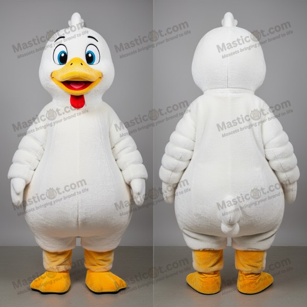 Snow White Cartoon Geese Mascot - Masticot.com