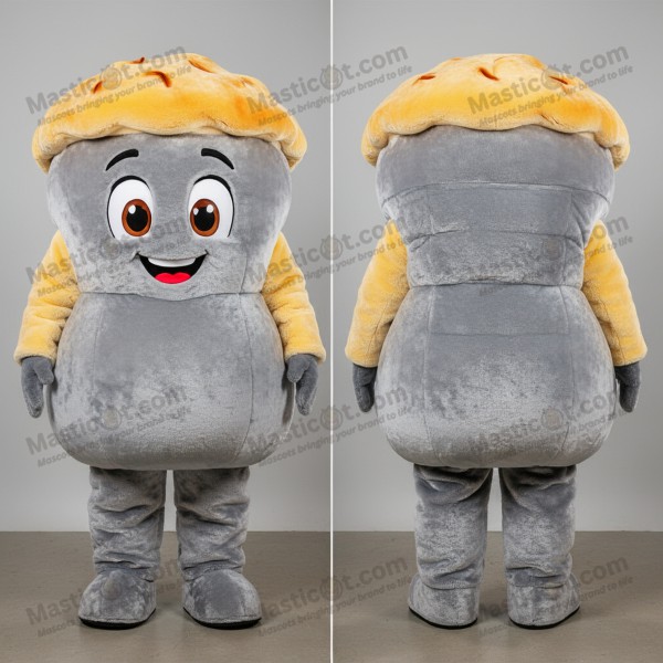 Silvery Plush Comfort Shepards Pie Mascot - Masticot.com