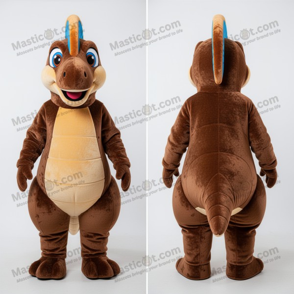 Mascotă Plus Parazaurolof Brown Velvet Cartoon -