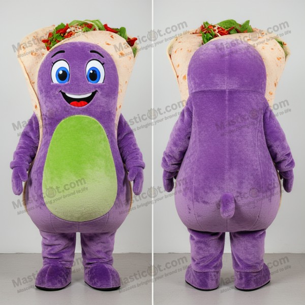 Levandulový sametový maskot fajity - Masticot.com