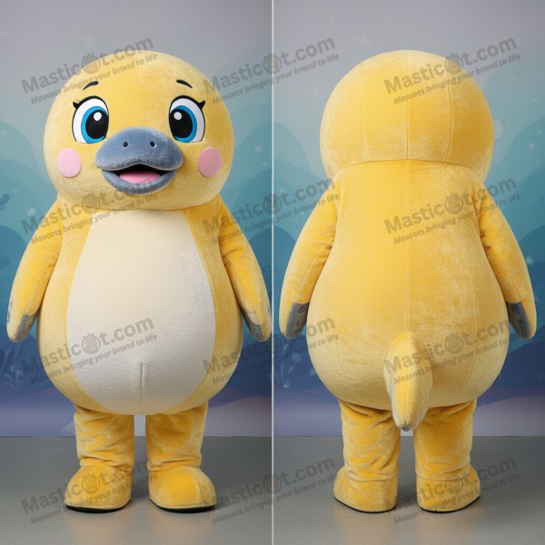 Gul Runde Stellars Søko Mascot - Masticot.com