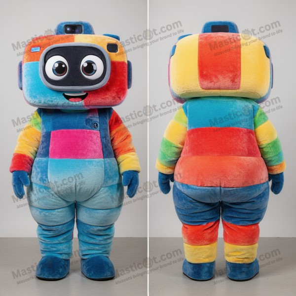 Charcoal black sleek camera mascot - Masticot.com