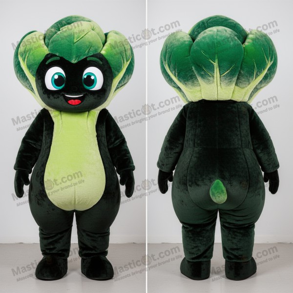 Maskot zeleného listového zelí - Masticot.com