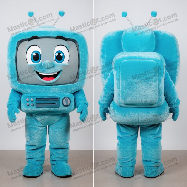 Mascote de Televisão em Pelúcia Cyan - Masticot.com
