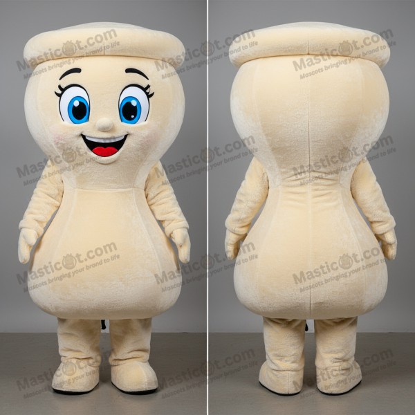 Costum mascota rotundă în formă de clepsidră - Masticot.com