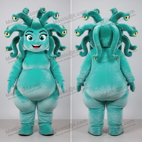 Costume de méduse scintillante turquoise - Masticot.com
