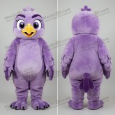 Lavender broad winged hawk mascot - Masticot.com