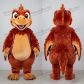 Rust & Gold Cartoon Dimorphodon Mascot - Masticot.com