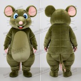 Olivenplump rotte-maskot - Rotte - MASTICOT_8792 - Masticot.com