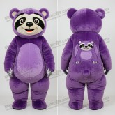 Purple plush sloth bear mascot - Sloth Bear - MASTICOT_8819 - Masticot.com