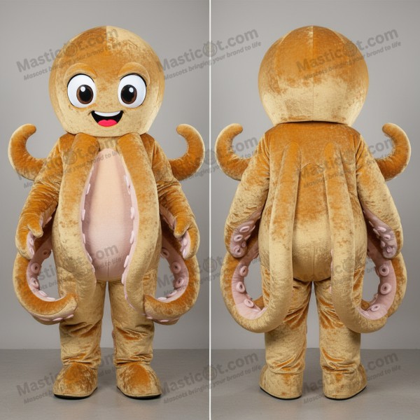Golden fleece oversized kraken mascot - Masticot.com