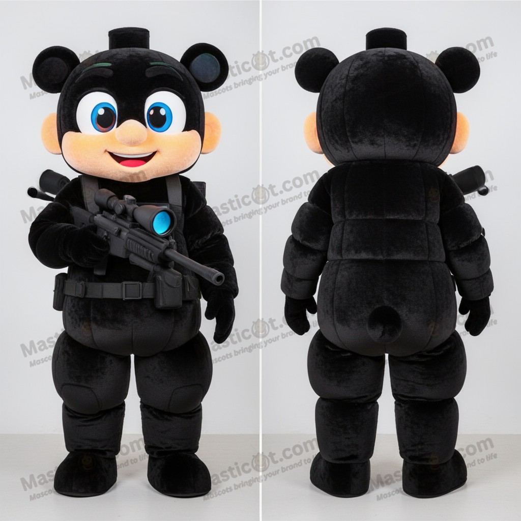 Velvet Sort Sniper Maskot - Masticot.com