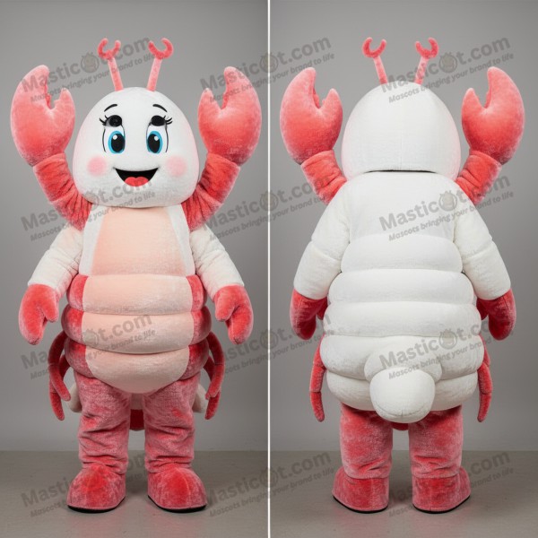 Crimson oversized lobster bisque mascot - Masticot.com
