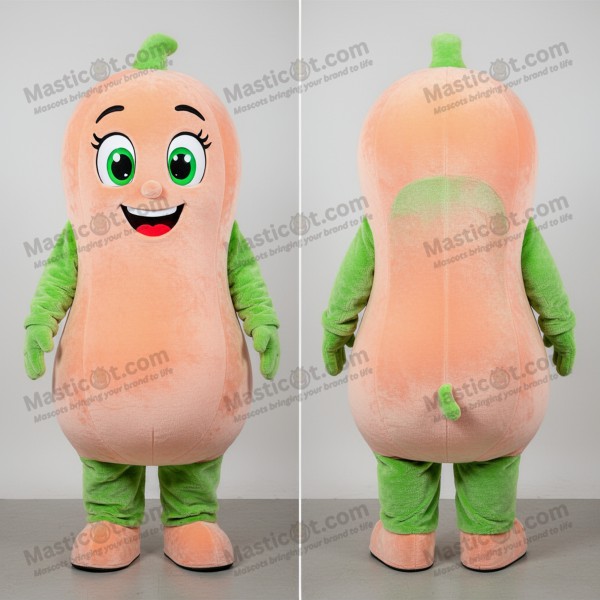 Mascota de judía verde aterciopelada - Masticot.com