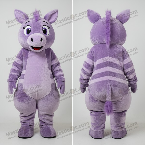 Maskot levandulově pruhované kvagy - Masticot.com