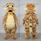 Mascota de Python Tan Elegante y Cartoon - Masticot.com