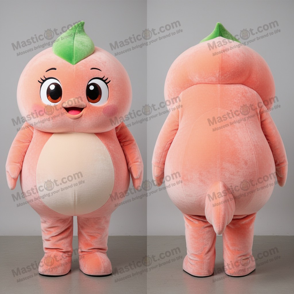 Mascotă Cod Cartoon Piersică - Masticot.com