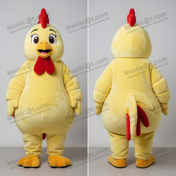 Cocoș Carnaval Galben de Lămâie - Masticot.com