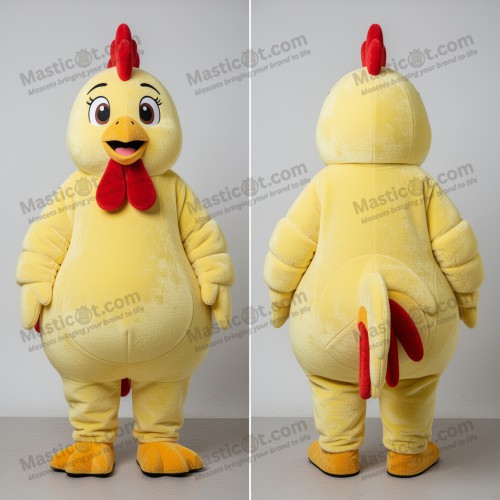 Cocoș Carnaval Galben de Lămâie - Masticot.com