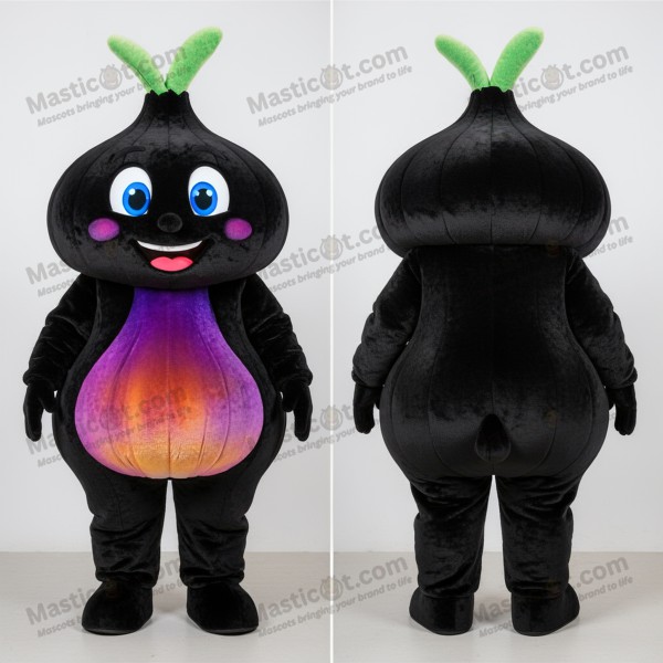 Ebony Padded Onion Mascot - Masticot.com